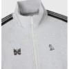 October’s Very Own x Needles 2026 Full-Zip Grey Fleece Track Jacket