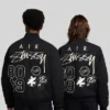 Order Nike x Stussy Reversible Black and Olive Green Jacket 