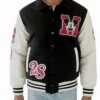 Order Now Costco x Disney Wool and Leather Varsity Bomber Jacket