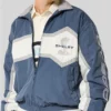 Order Now Hollister Shelby Graphic Track Blue Jacket