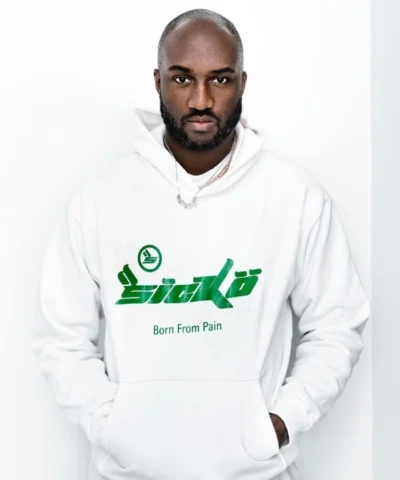 Order Now Virgil Abloh Signature White Pullover Hoodie