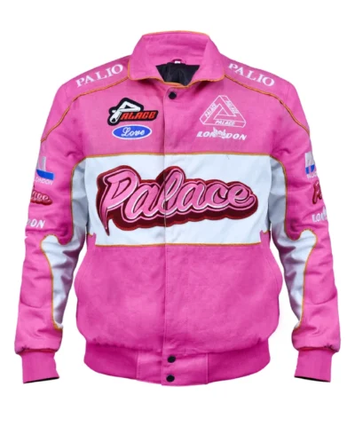 Order Palace Fast Pink Bomber Cotton Jacket
