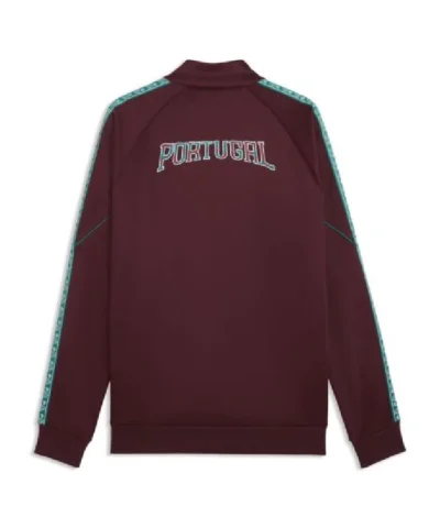 PUMA Portugal 2026 King Anthem Burgundy Jacket
