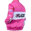 Palace Fast Pink Bomber Cotton Jacket for women