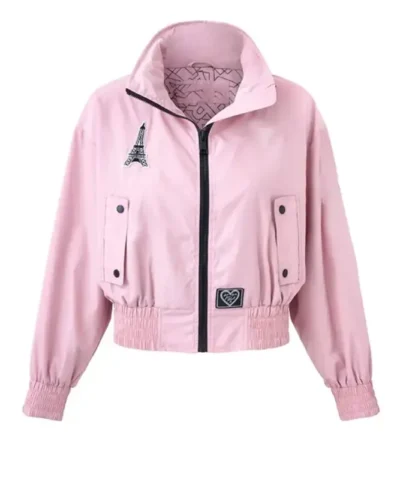 Paris Hilton Patch Bomber Jackets