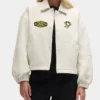 Pittsburgh Penguins Heathered Bone Coachs Jacket