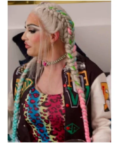 Plane Jane House of Villains S03 Patch Varsity Jacket