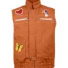 Punky Brewster Brown Cotton Vest