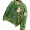 Rare Oakland Athletics Vintage Full-Snap Green Jacket