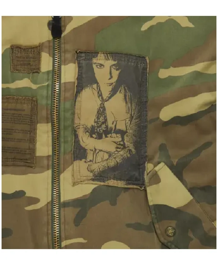 Riot Green Camo Bomber Jacket For Men and Women