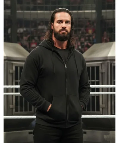 Rollins WWE Elimination Chamber Hoodie
