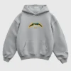 Seen x Chargers Vintage Voltage Graphic Grey Pullover Fleece Hoodie 