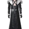Sephiroth Final Fantasy VII Remake Leather Long Coat