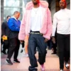 Shai Gilgeous Alexander Pink Fur Jacket