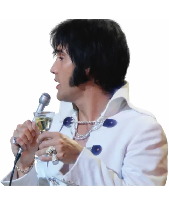 Shop Elvis Presley Stage Performance Costume - White