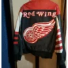 Shop Jeff Hamilton Detroit Red Wings Black Varsity Jacket
