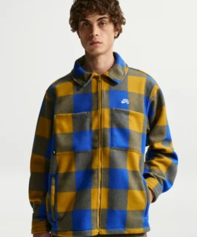Shop Men Nike SB Essential Skate Shirt Jacket For Sale