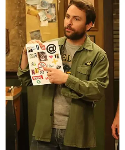 Shop Now Charlie Kelly Its Always Sunny in Philadelphia Green Jacket