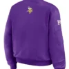 Shop Now Minnesota Vikings Purple Patch Bomber Jacket