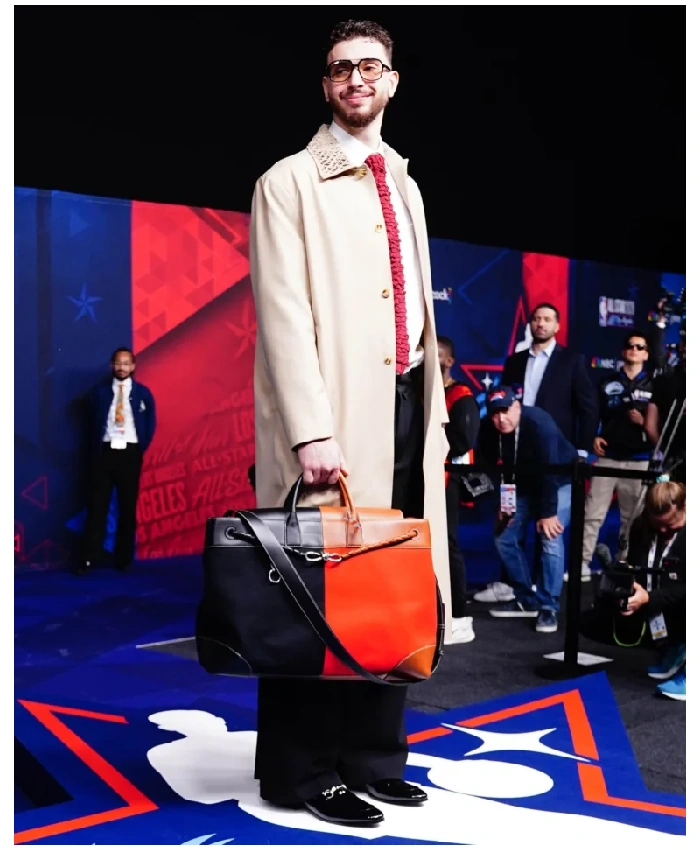 Shop Now NBA Style Alperen Sengun Luxury Quilted Coat