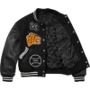 Shop Now Supreme Tiger Full Snap Wool Black Varsity Jacket