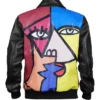 Shop Stegaro Cubism Bomber Jacket Buy Now