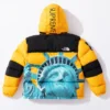 Shop Supreme x The North Face Statue of Liberty Baltoro Puffer Jacket