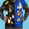 Sonic the Hedgehog Sonic Versus Shadow Graphic Bomber Jacket
