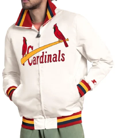 St. Louis Cardinals The Captain Logo Varsity Jacket