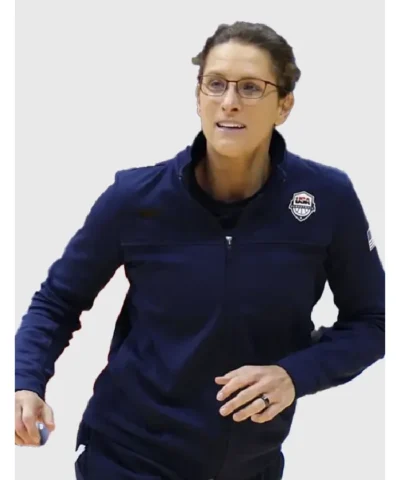 Stephanie White 2026 FIBA World Cup Navy Blue Jacket