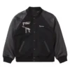 Supreme Aeon Flux Black Varsity Jacket