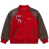 Supreme Aeon Flux Red Varsity Jacket