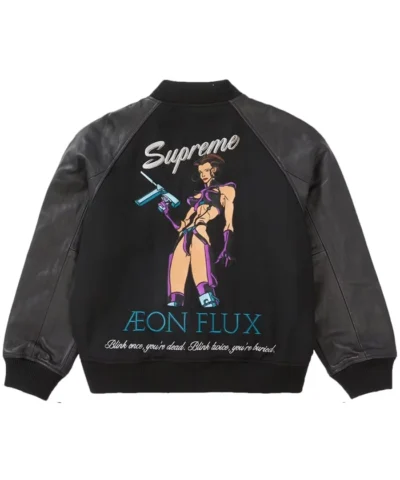 Supreme Aeon Flux Varsity Jacket