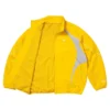 Supreme X Nike Mesh Panelling Purple and Yellow Cotton Track Jacket