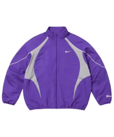 Supreme X Nike Mesh Panelling Track Jacket
