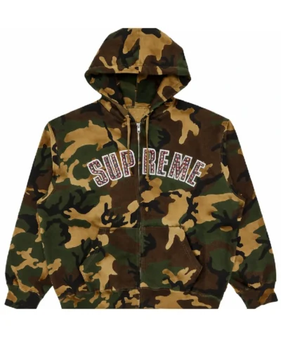 Supreme x B.B Simon Zip Up Hoodie