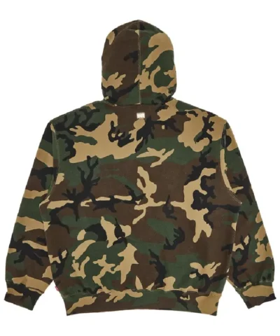 Supreme x B.B. Simon Zip Up Camo Hoodie For Sale 