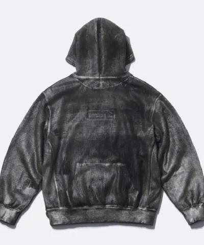Supreme x MM6 Maison Margiela Box Logo Foil Hoodie
