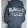 Supreme x Maison Margiela Blue Hoodie