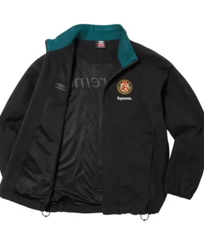 Supreme x Umbro Cotton Ripstop Track Jacket black b