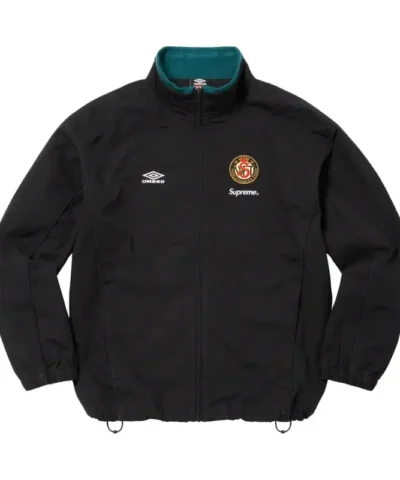 Supreme x Umbro Cotton Ripstop Track Jacket black f