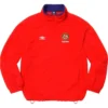 Supreme x Umbro Cotton Ripstop Track Jacket red b