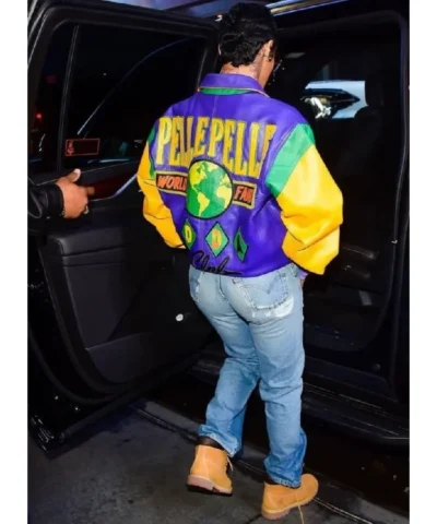 Taylor Rocking NYC Pelle Pelle Jacket