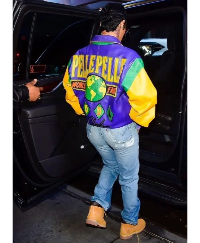 Taylor Rocking NYC Pelle Pelle Jacket
