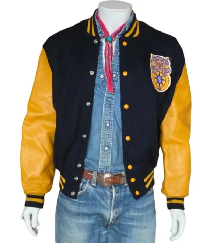Teamsters Black and Gold Varsity Jacket