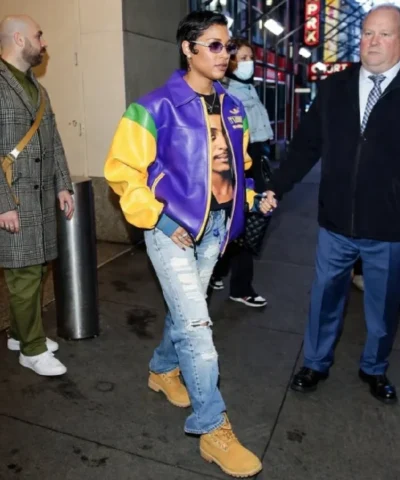 Teyana Taylor Rocking 2026 NYC Pelle Pelle Jacket