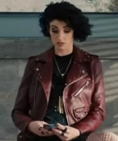 The Imperfects Morgan Taylor Campbell Maroon Jacket