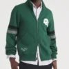 Todd Snyder X New York Jets Green Fleece Jacket