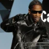 Travis Scott Fashion Scholarship Fund Annual Gala Leather Jacket