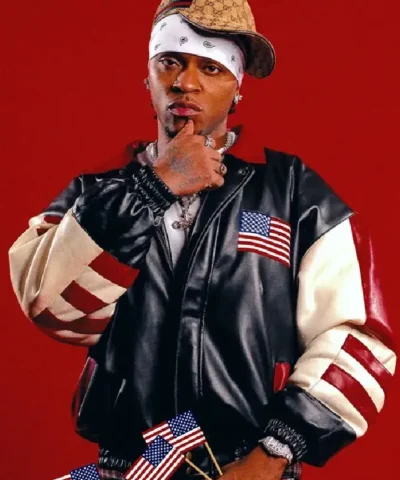 Txyy USA Flag Leather Jackets